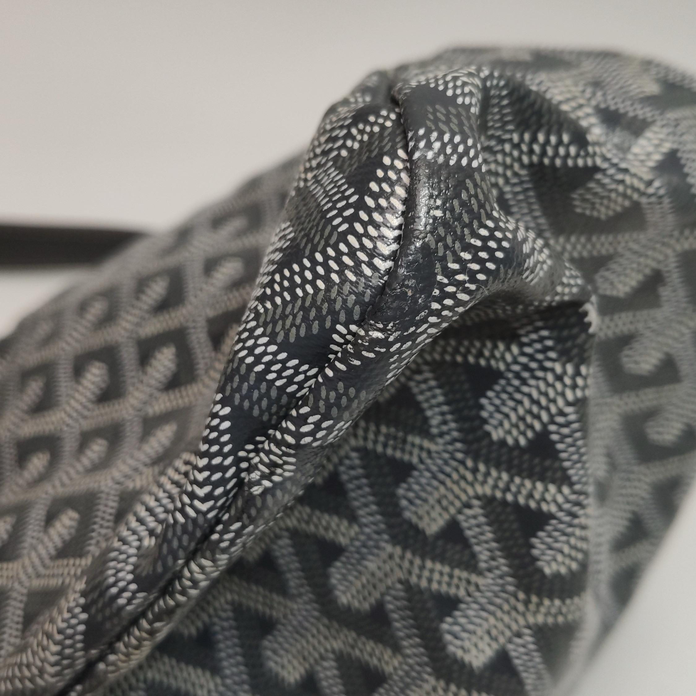 Goyard Boheme Hobo Shoulder Bag Grey 2023 in vendita 9