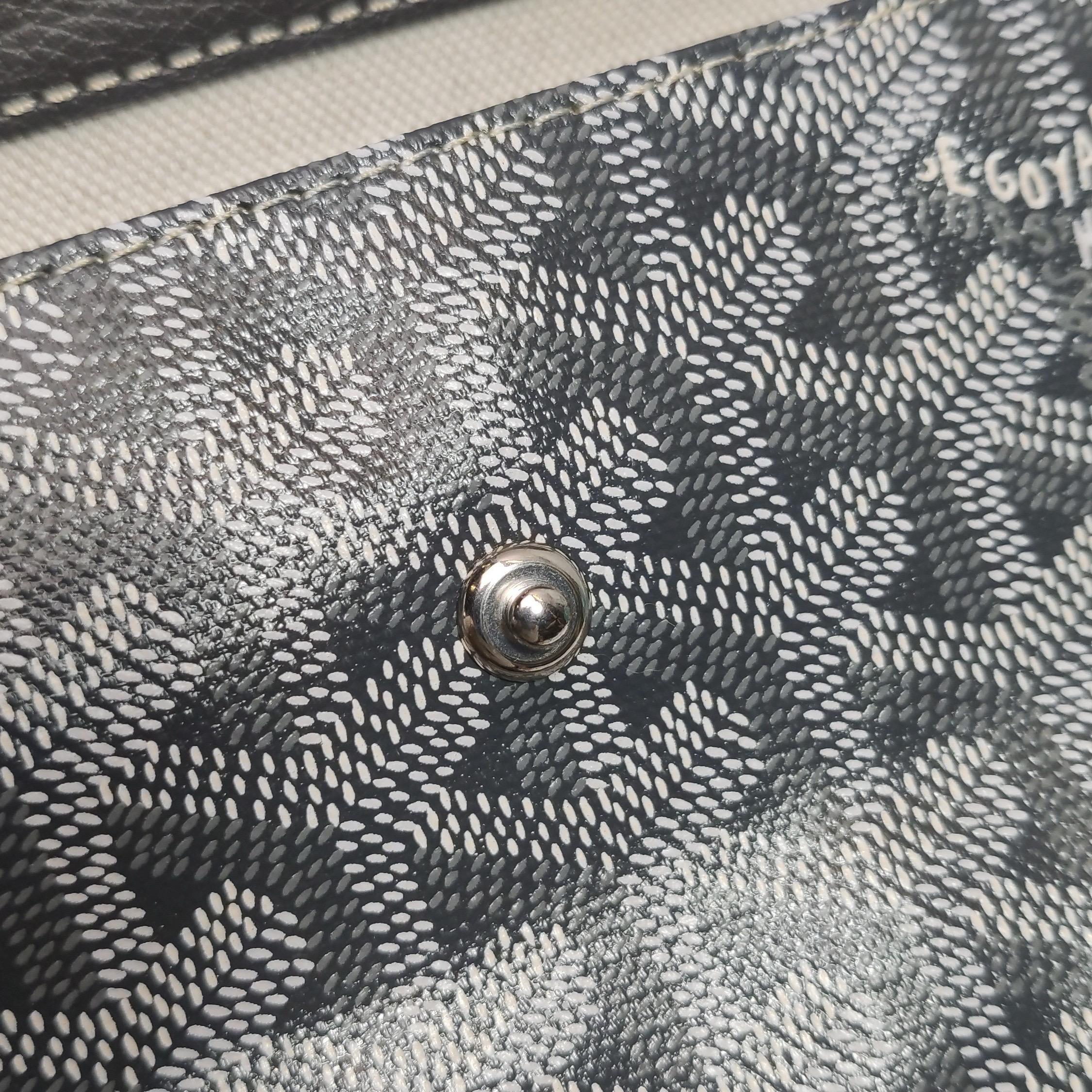 Goyard Boheme Hobo Shoulder Bag Grey 2023 in vendita 10