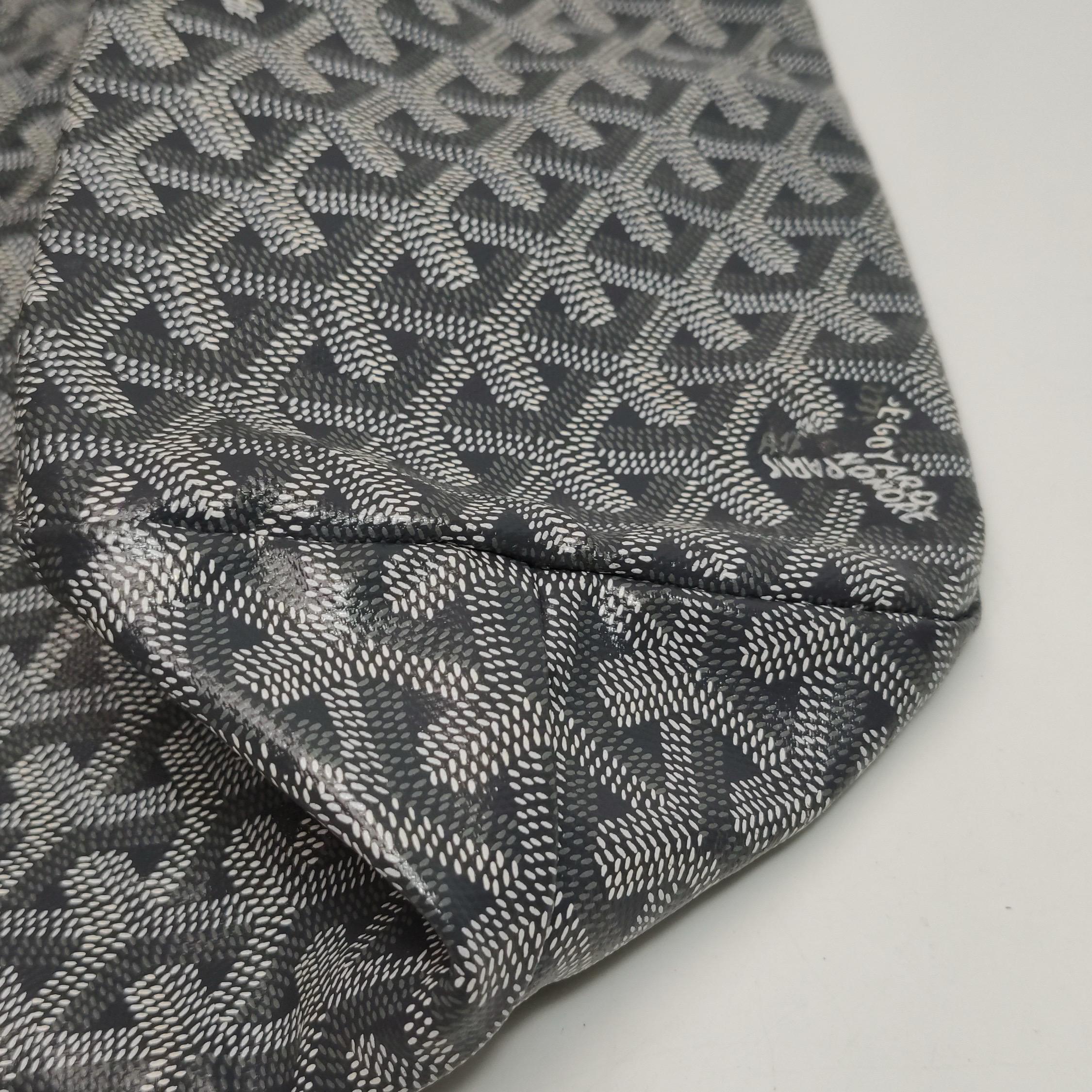 Goyard Boheme Hobo Shoulder Bag Grey 2023 in vendita 12