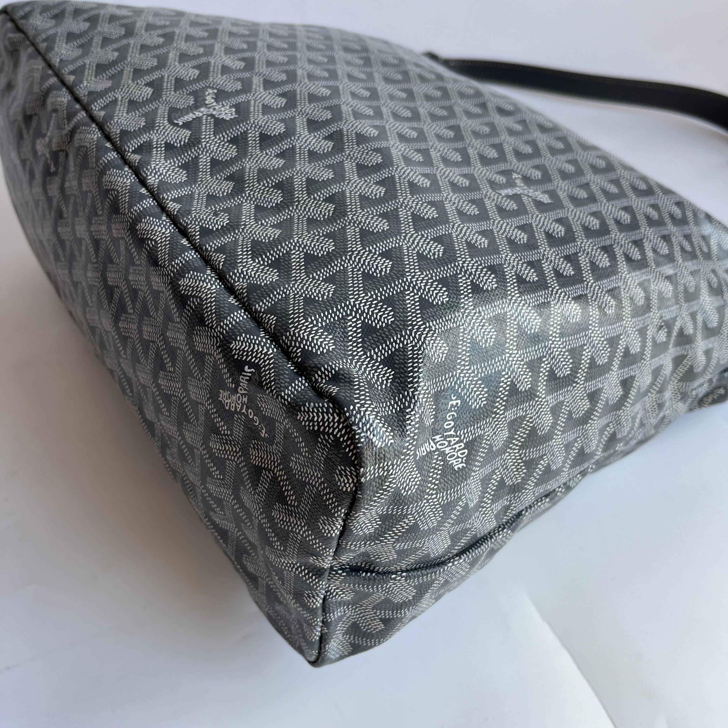Goyard Boheme Hobo Shoulder Bag Grey 2023 in vendita 21