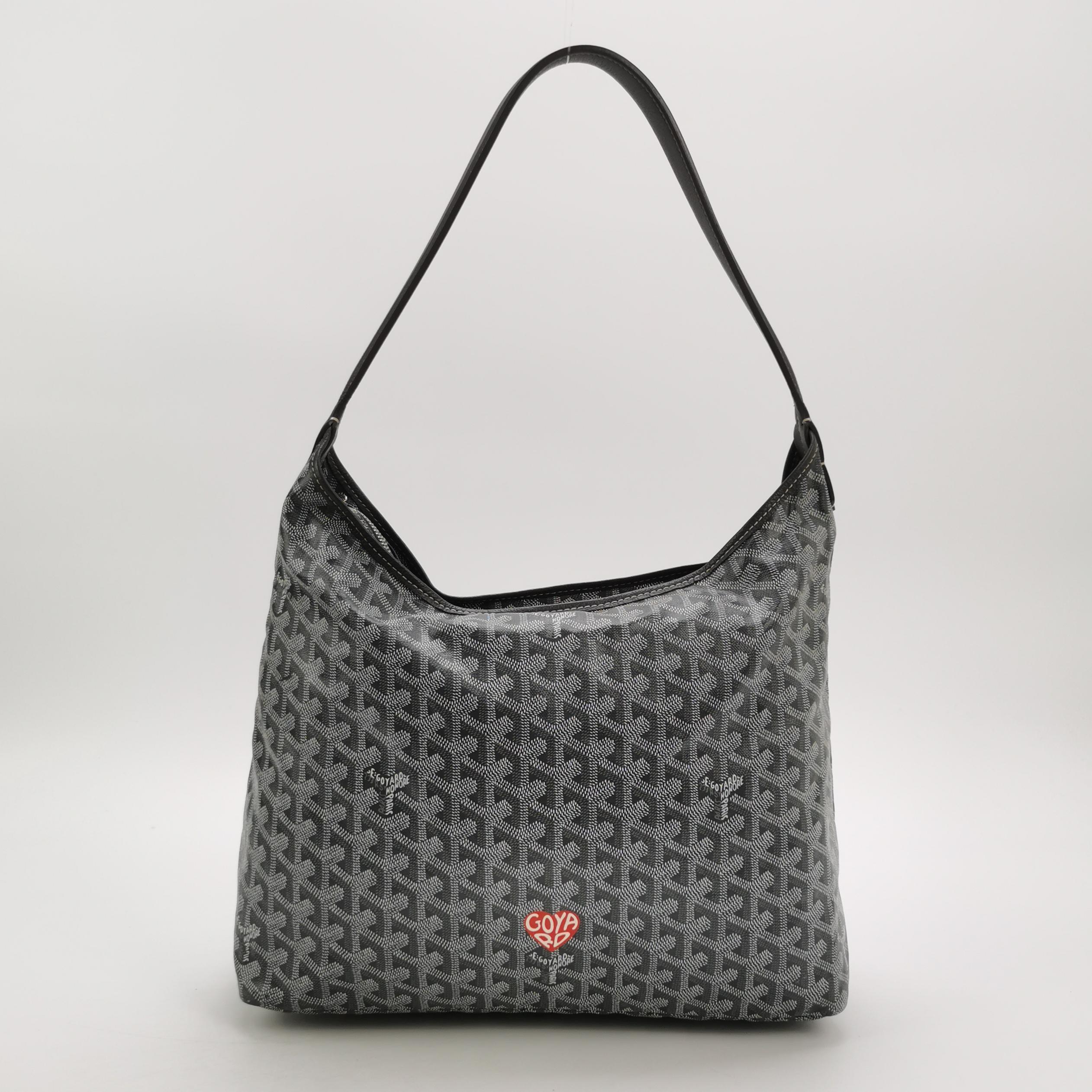 Goyard Boheme Hobo Shoulder Bag Grey 2023 In condizioni buone in vendita a AUBERVILLIERS, FR
