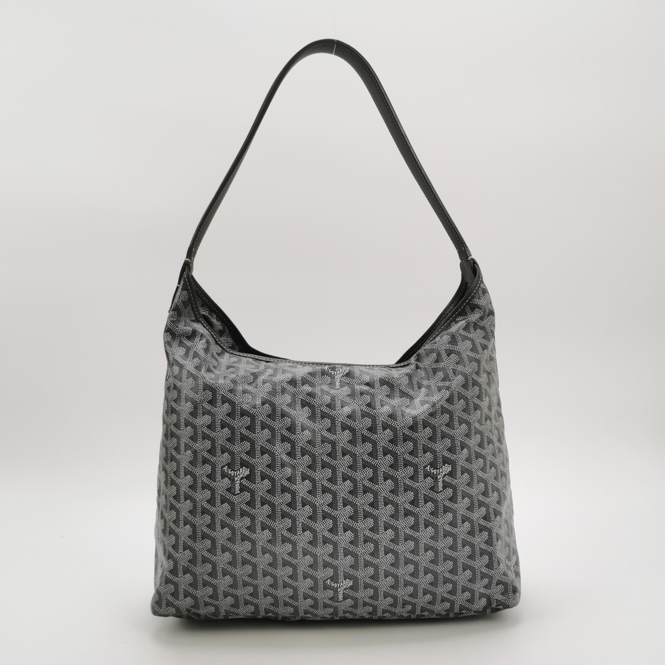 Goyard Boheme Hobo Shoulder Bag Grey 2023 in vendita 3