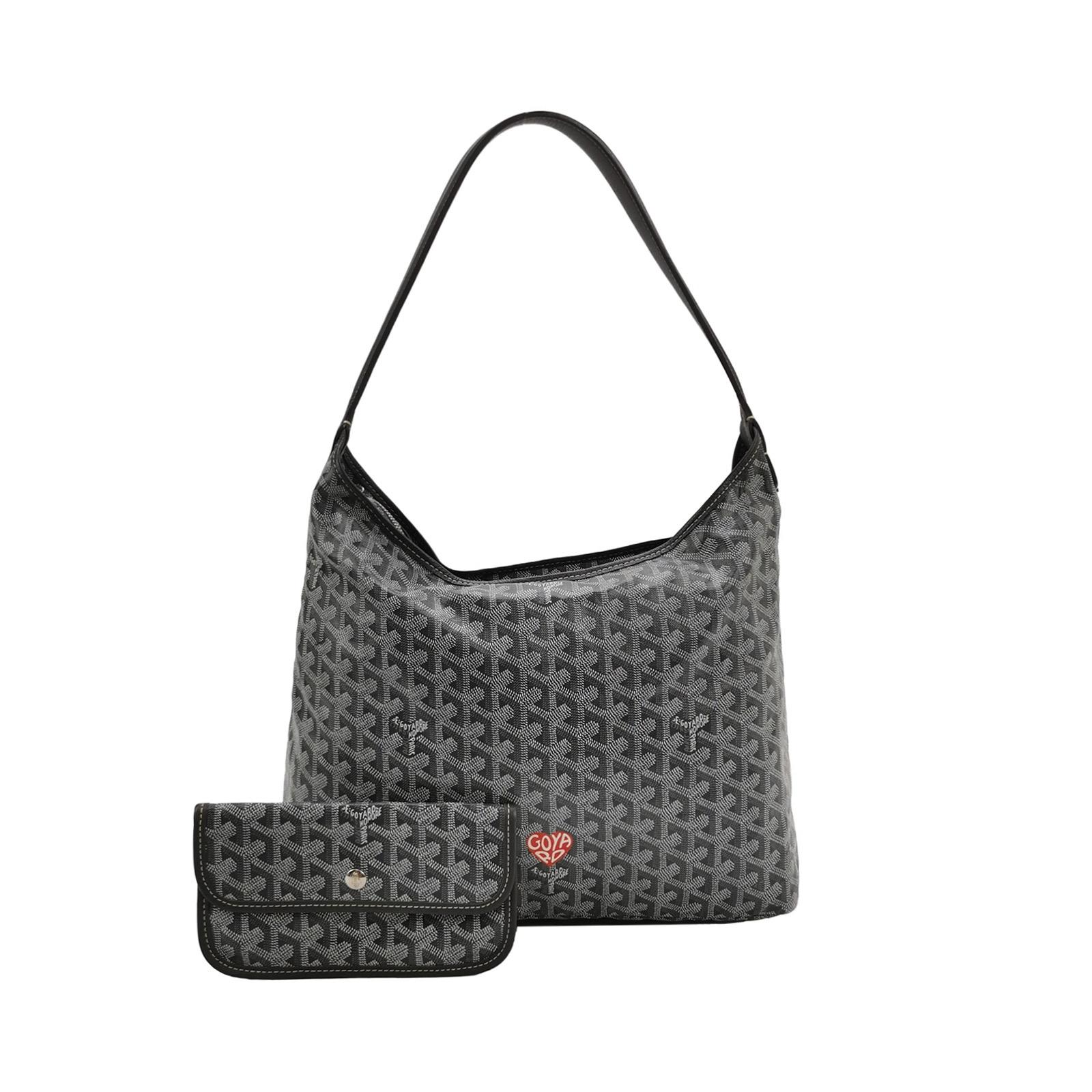 Goyard Boheme Hobo Shoulder Bag Grey 2023