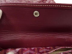 Goyard Bordeaux Goyardine Chevron St Louis with Pouch 230088 Burgundy Tote