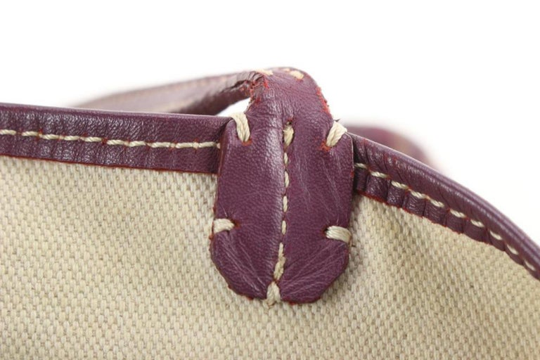 Goyard Burgundy Anjou Mini Shoulder Tote Handbag