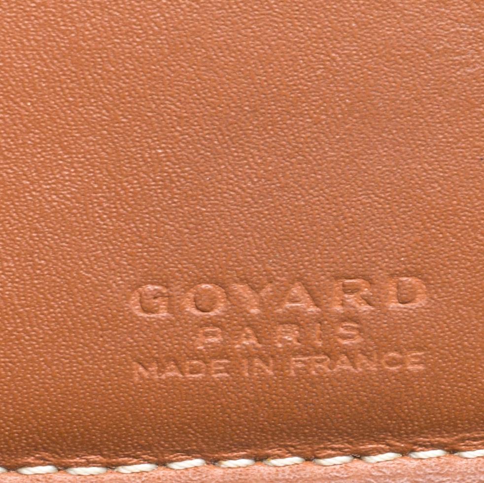 Goyard Brown Coated Canvas Victoire Bifold Wallet 1
