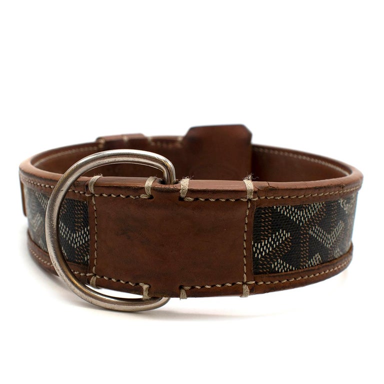 Leather belt Goyard Brown size 95 cm in Leather - 34095953