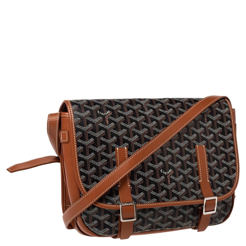 goyard saddle bag