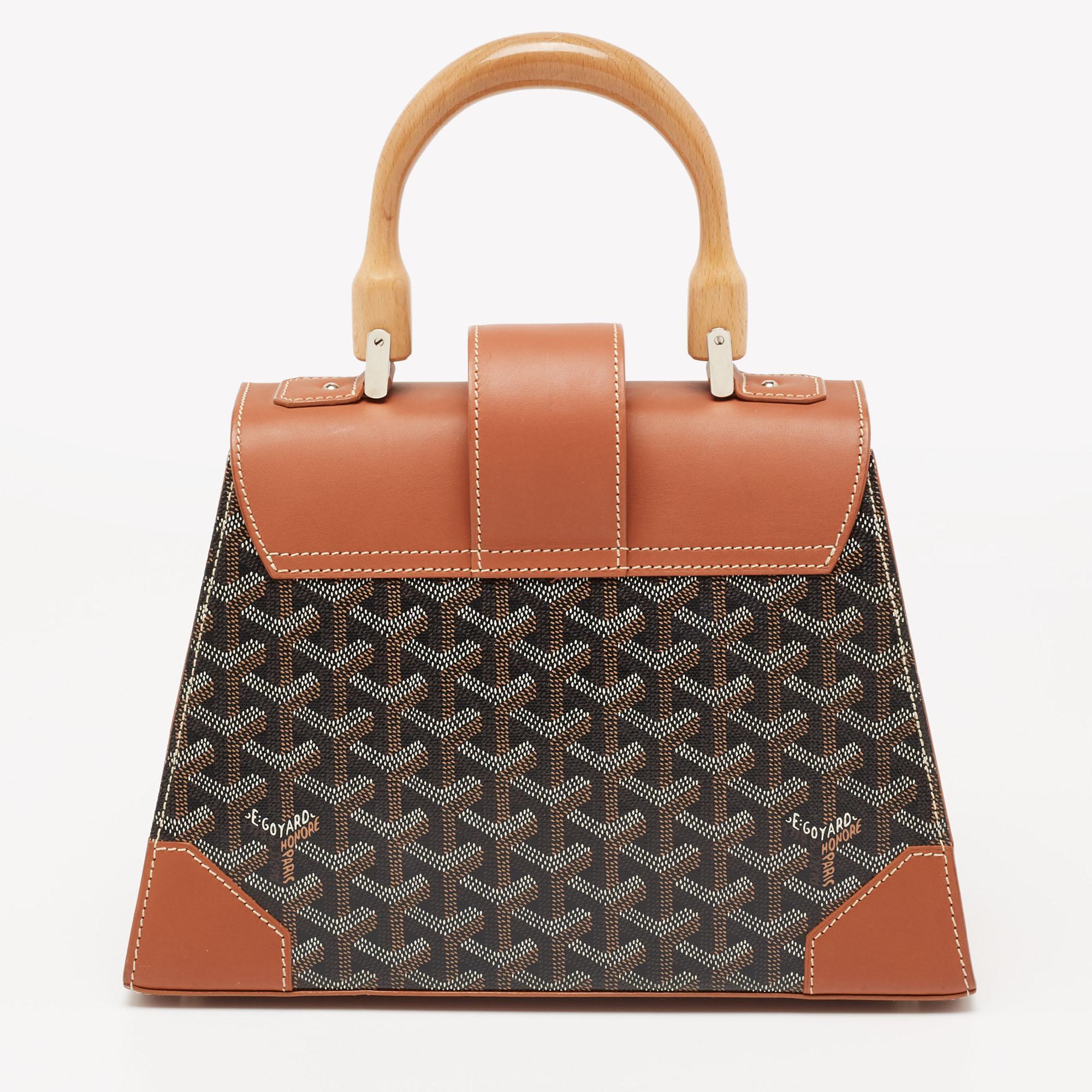 From Picasso to Princess Aga Khan, Goyard boasts of historically significant clients, and we know why. The elegant designs and impeccable craftsmanship continue to attract A-listers. A signature design by Maison Goyard, the Saigon bag is timeless