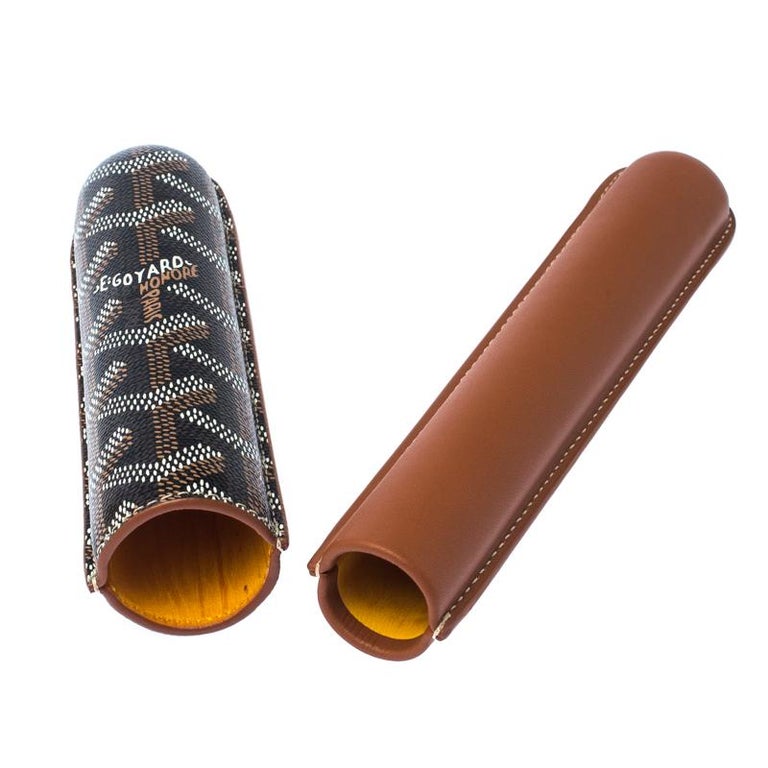 goyard cigarette case Goyardine Cigar - Black Travel, Accessories - GOY25332 New Style Goyard 3ct Leather