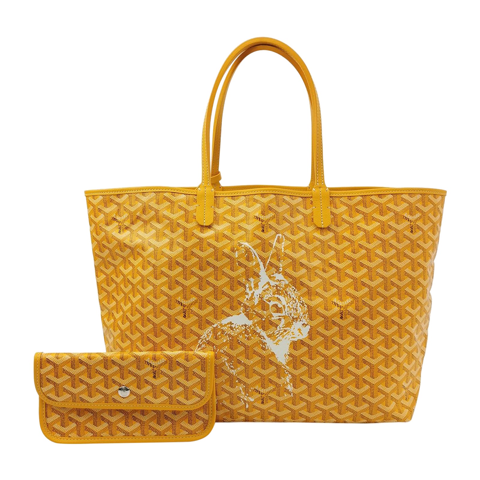 Goyard Bunny Saint Louis PM Medium Tote Yellow Special Collection Rabbit 2021