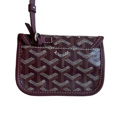 Goyard Burgunderfarbene Anjou Mini Shoulder Tote Handtasche