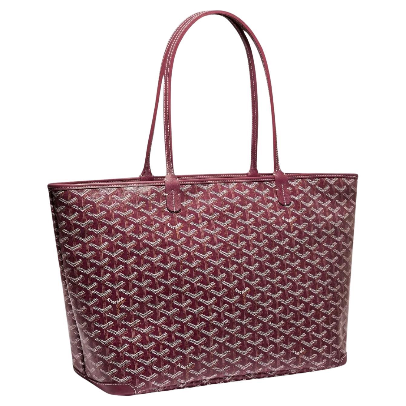 Goyard Burgundy Artois MM Bag For Sale at 1stDibs goyard artois, how