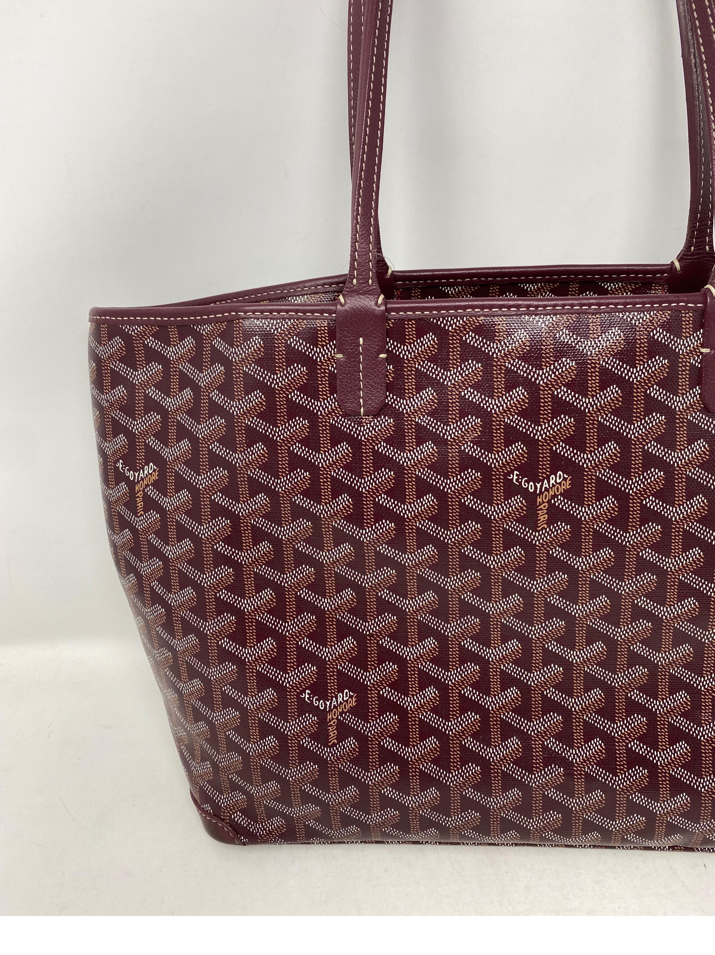 goyard burgundy