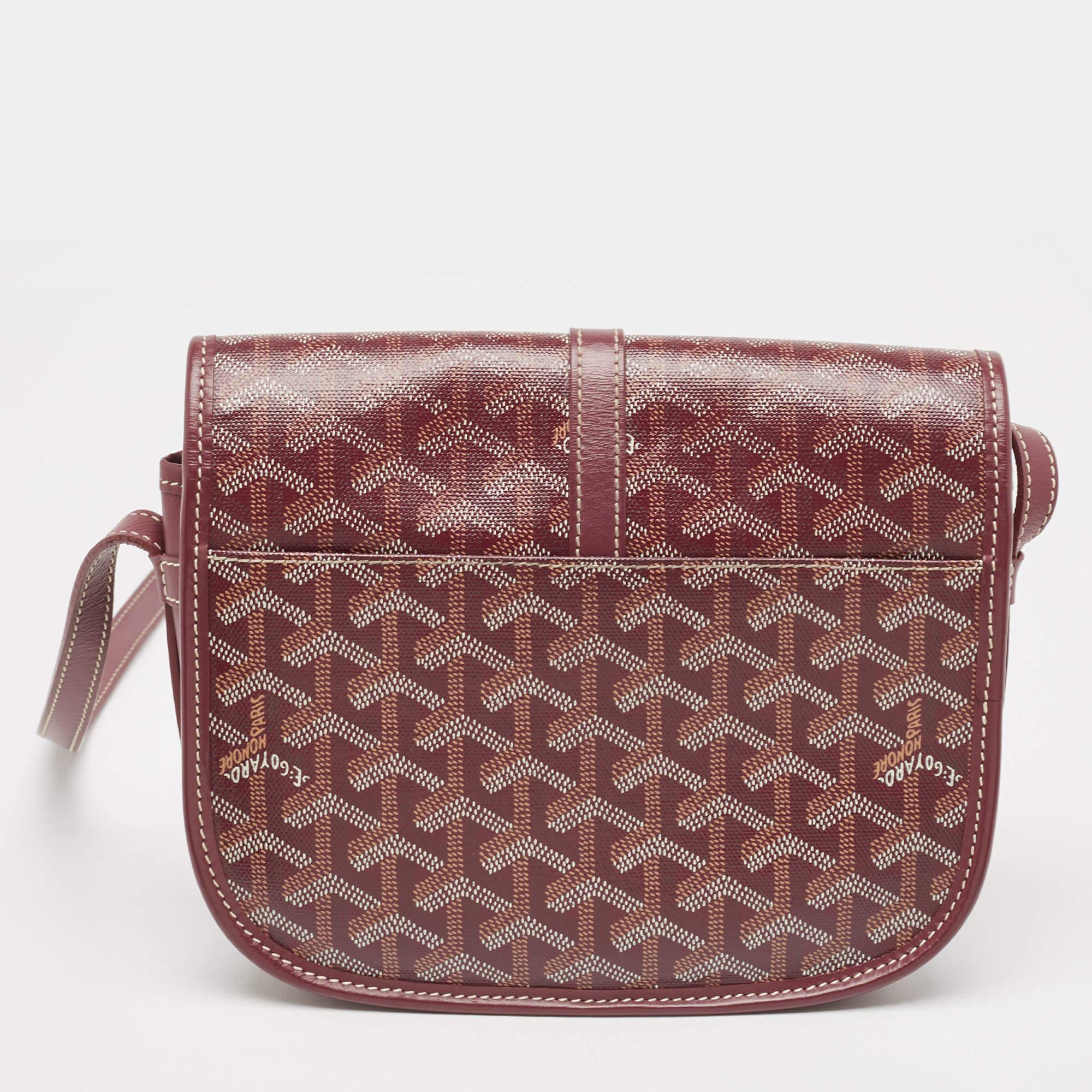 Indulge in luxury with this Goyard shoulder bag. Meticulously crafted from premium materials, it combines exquisite design, impeccable craftsmanship, and timeless elegance. Elevate your style with this iconic fashion accessory.

Includes: Original