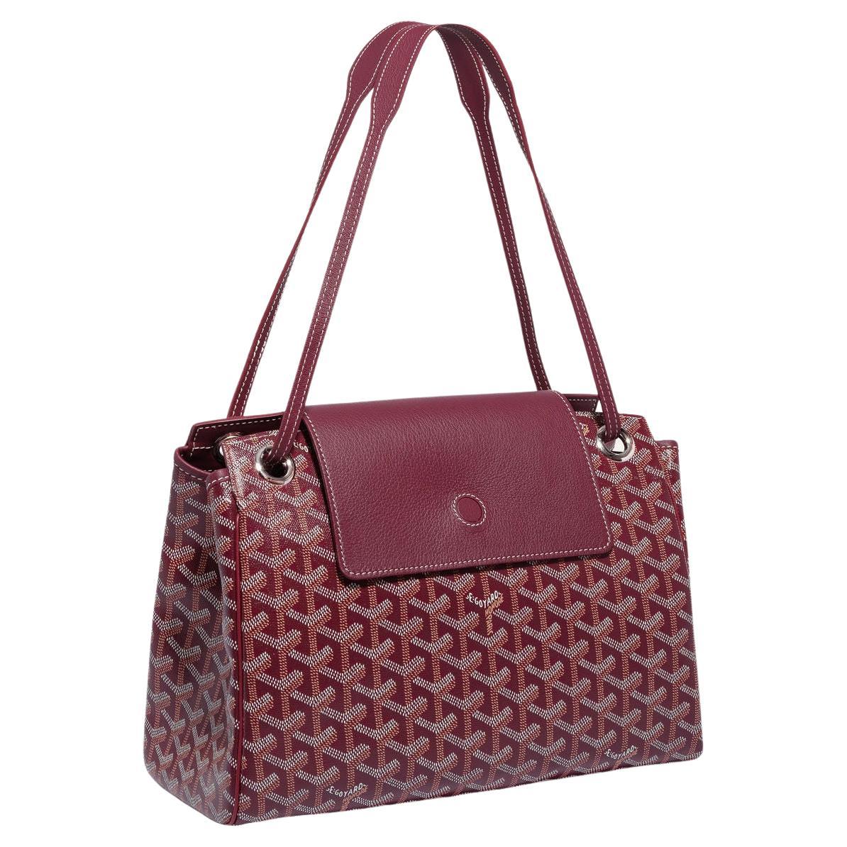 BELVEDERE PM BAG 21CM BURGUNDY CANVAS