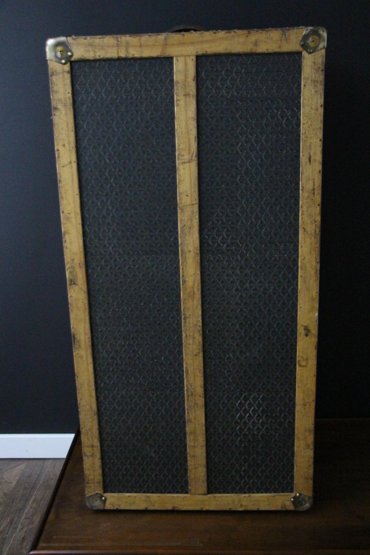 Goyard Cabine Trunk,  Baule Goyard da 110 cm in tela Chevrons 6