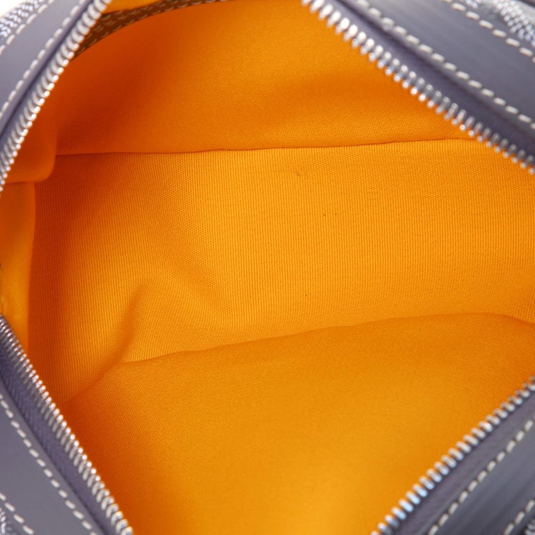 Goyard Cap-Vert PM Bag Sky Blue in Coated Canvas/Calfskin Leather with  Palladium-tone - US