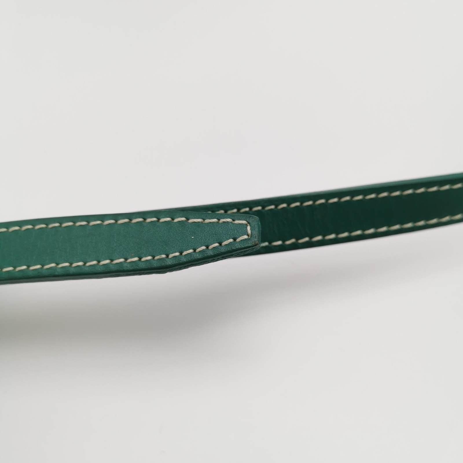 Goyard Cap Vert Crossbody Goyardine Green 10