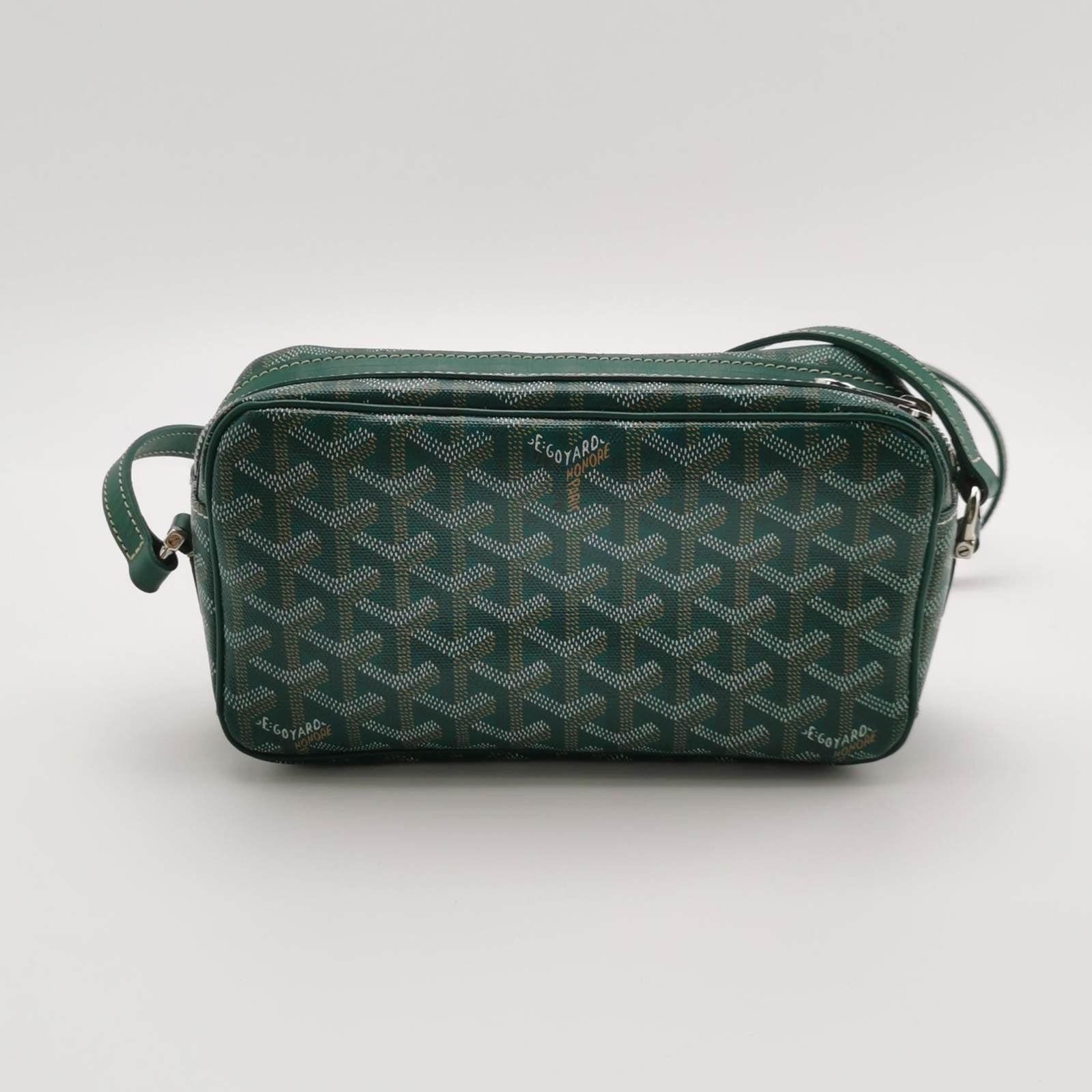 Women's Goyard Cap Vert Crossbody Goyardine Green