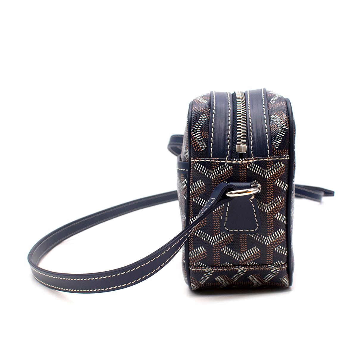 goyard cap vert crossbody goyardine black