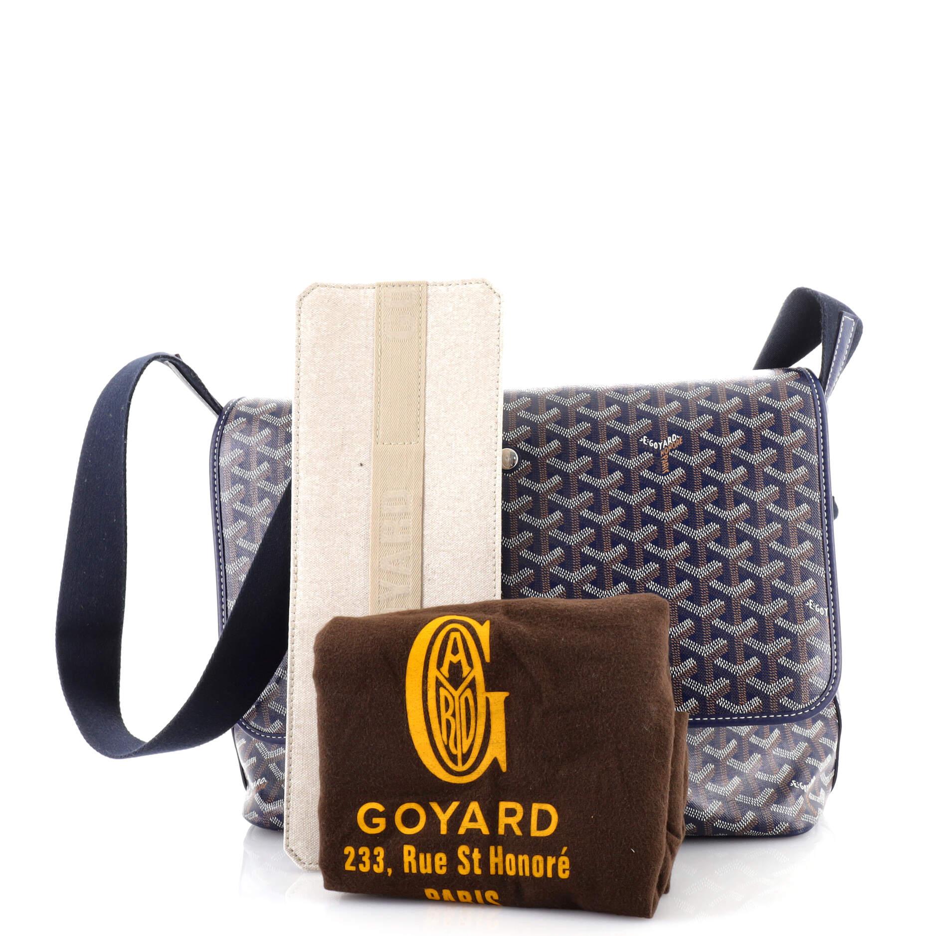 Goyard Capetien Messenger Bag aus beschichtetem Segeltuch