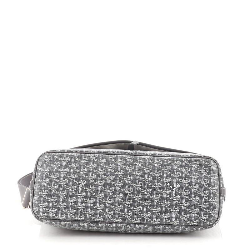 Sac messager Goyard Capetien en toile enduite Bon état à NY, NY