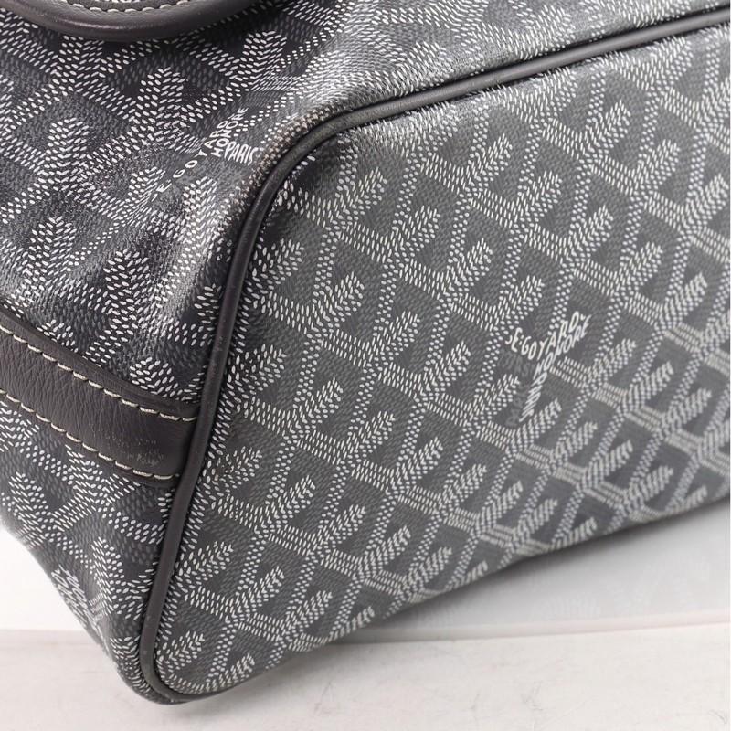 Goyard Capetien Messenger Bag Coated Canvas In Good Condition In NY, NY