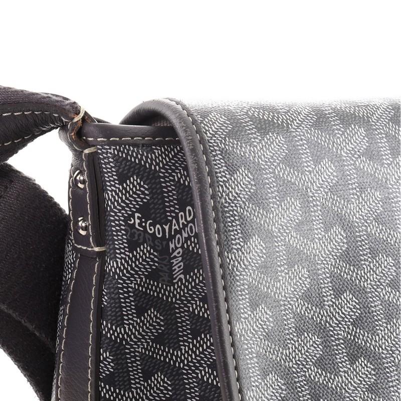 Sac messager Goyard Capetien en toile enduite 2