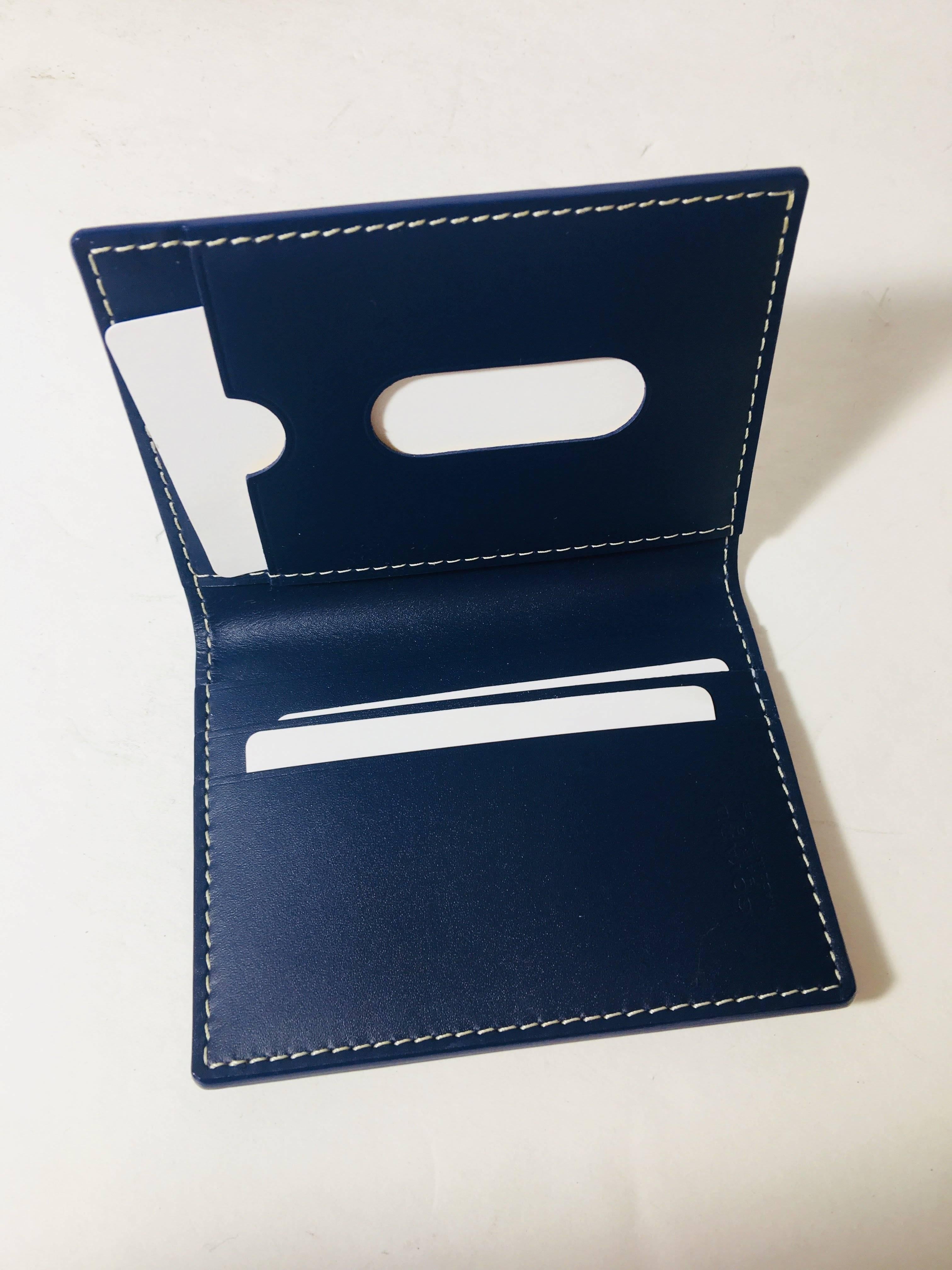 Goyard Card Wallet In New Condition In Bridgehampton, NY