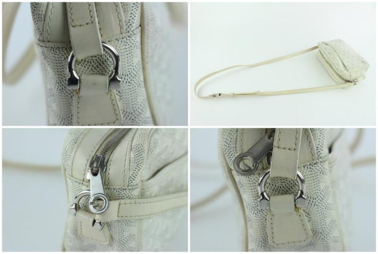 GOYARD CAP VERT Crossbody Bag White Mint Condition $1,450.00 - PicClick