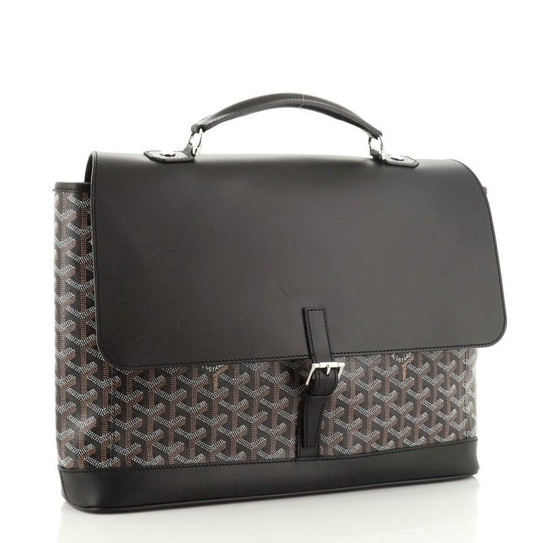 URBAN DANDY With the Citadin messenger bag, Goyard revisits the satchel,  and brings a new urban sensibility to this essential of the male  contemporary, By Maison Goyard