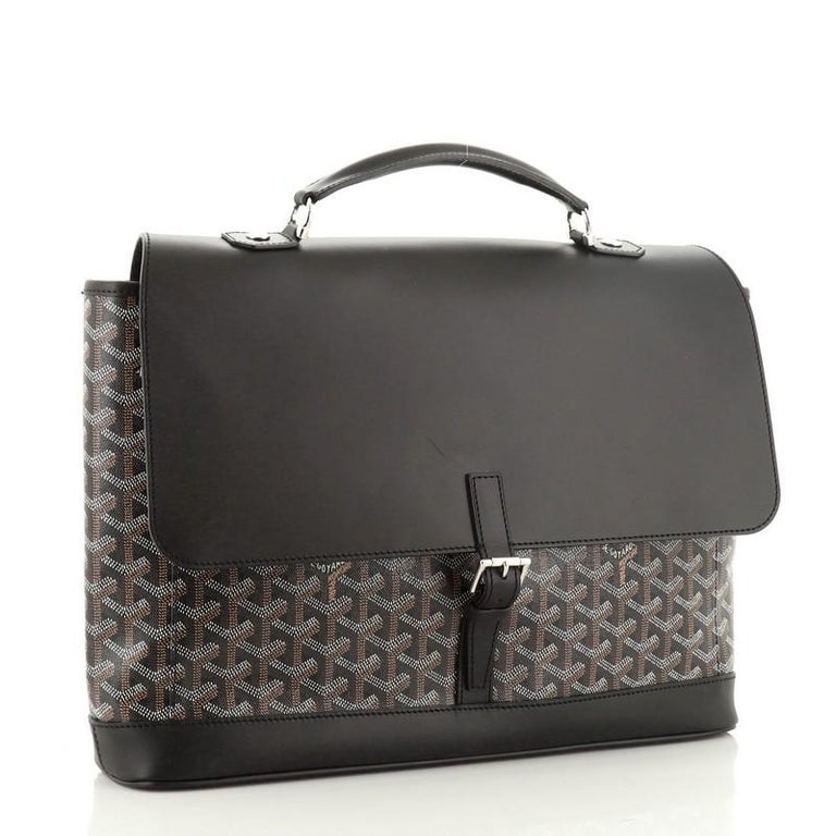 Goyard Citadin Messenger Bag Coated Canvas at 1stDibs