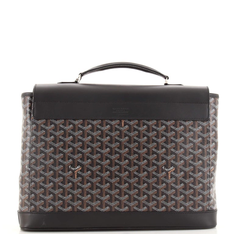 Goyard Citadin Messenger Briefcase Coated Canvas at 1stDibs