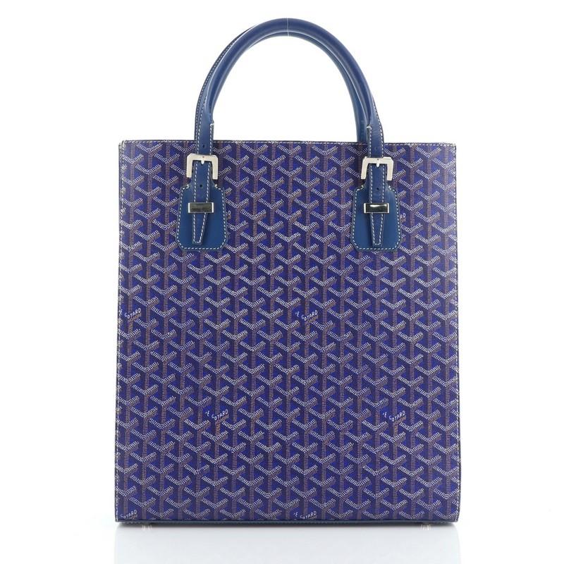 Purple goyard tote outlet