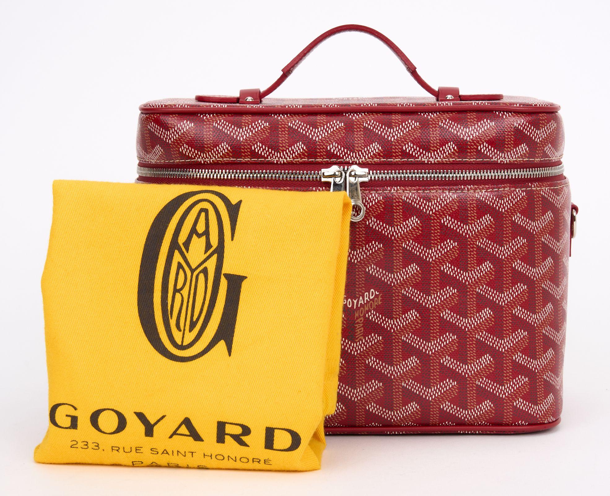 Goyard Convertible Cosmetic Train Case For Sale 5