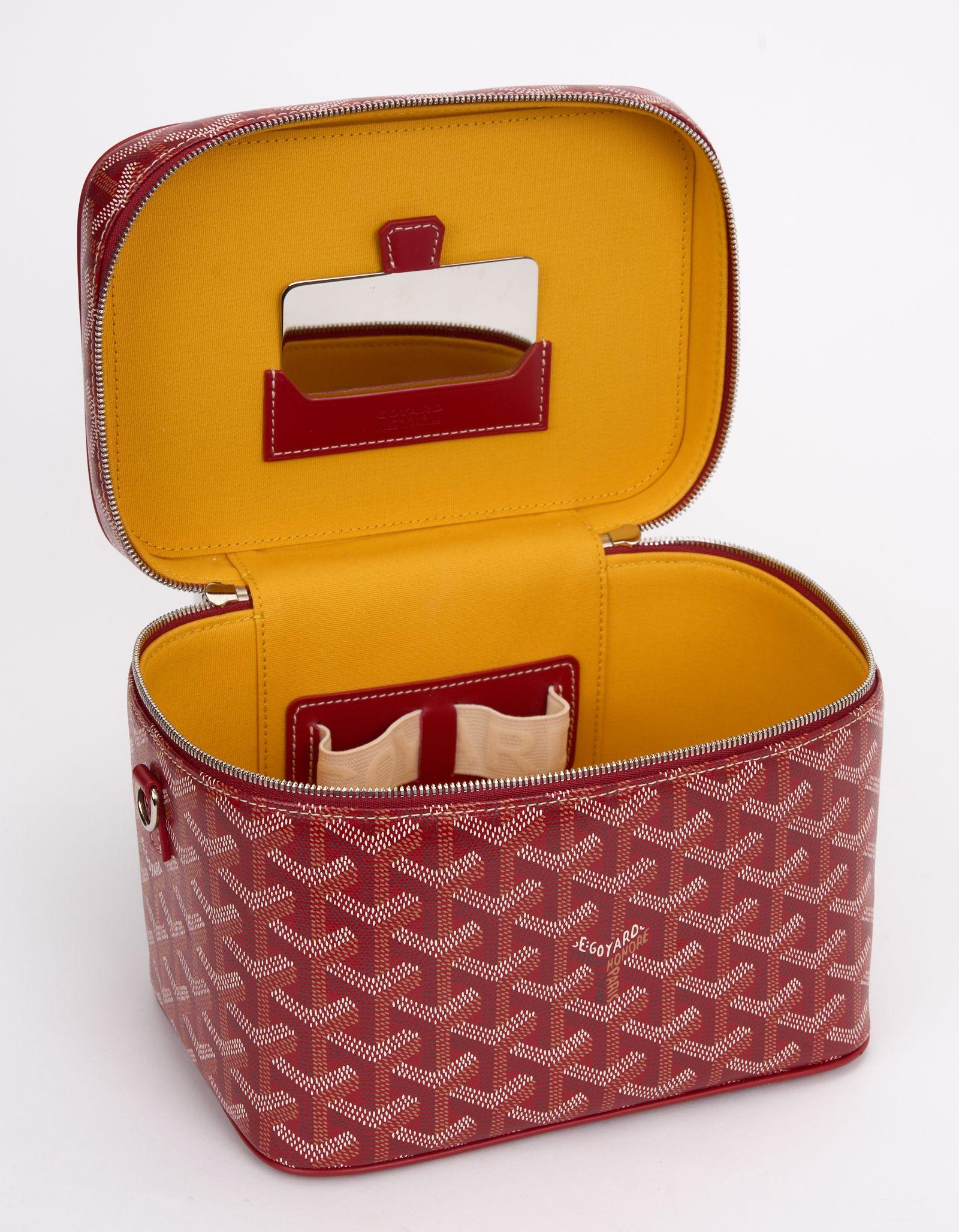 Goyard Convertible Cosmetic Train Case For Sale 1