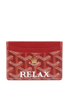 Goyard Customised Red Saint-Sulpice Cardholder