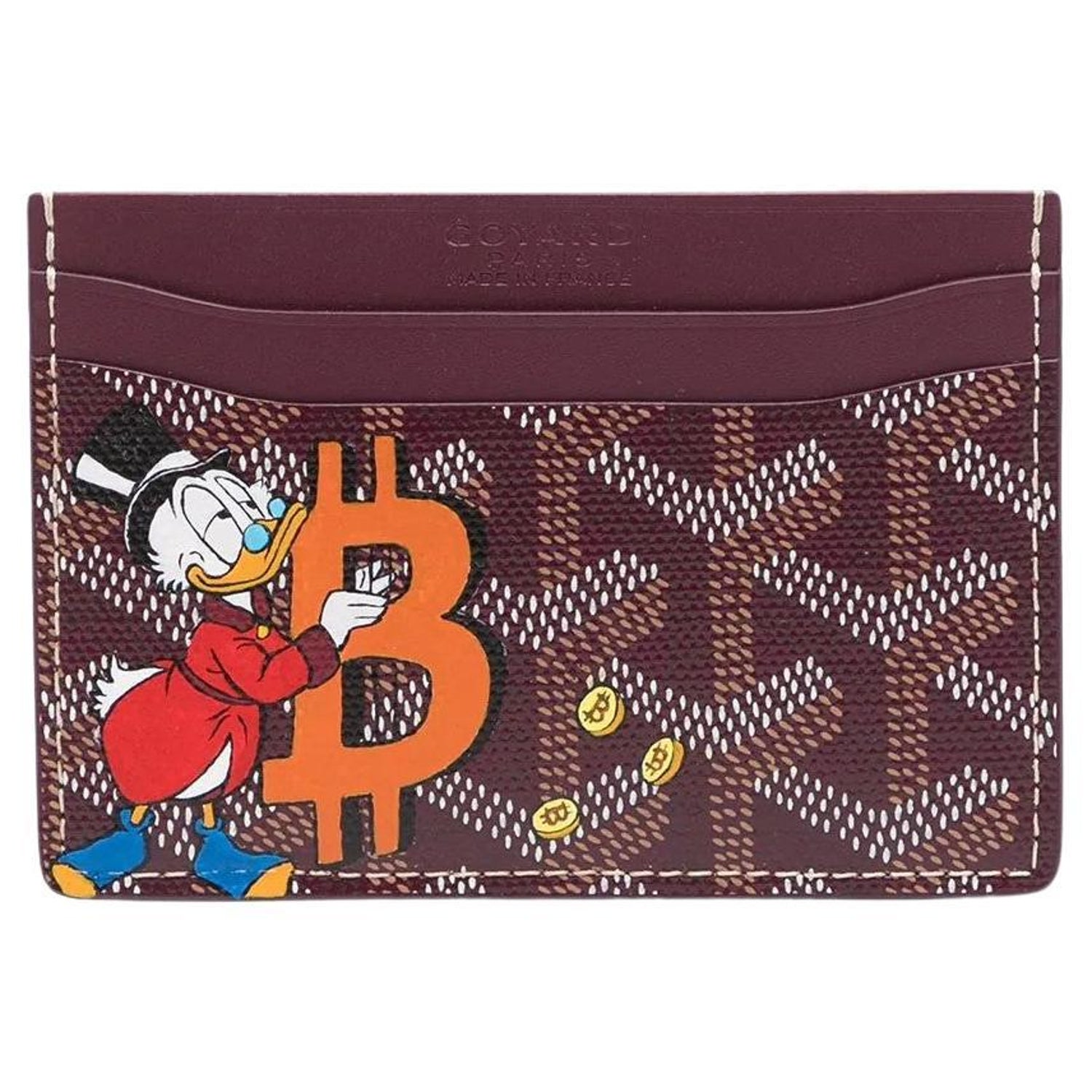 Goyard Customised St Sulpice Wallet at 1stDibs | goyard wallet donald duck,  custom goyard card holder, custom goyard wallet