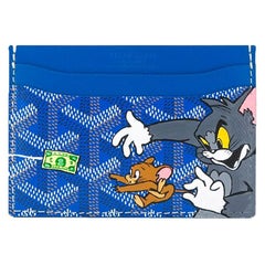 Goyard Blaue maßgeschneiderte Slotcard-Brieftasche