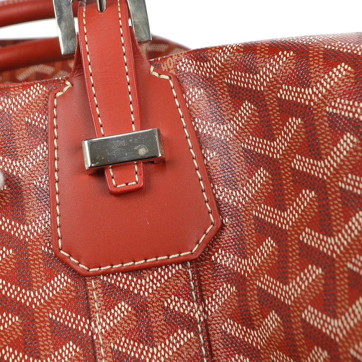 Sac de voyage Goyard Duffle Boeing 45 rouge 67461 en vente 3