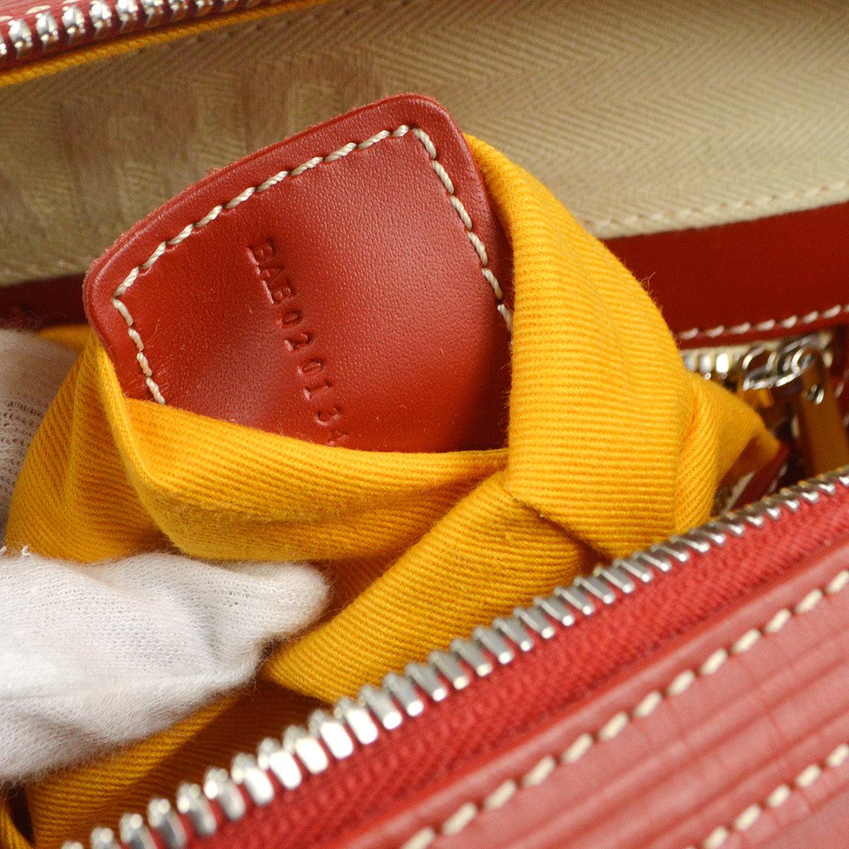 Sac de voyage Goyard Duffle Boeing 45 rouge 67461 en vente 2