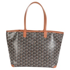 Goyard Oro Nero Goyardine Canvas Artois PM