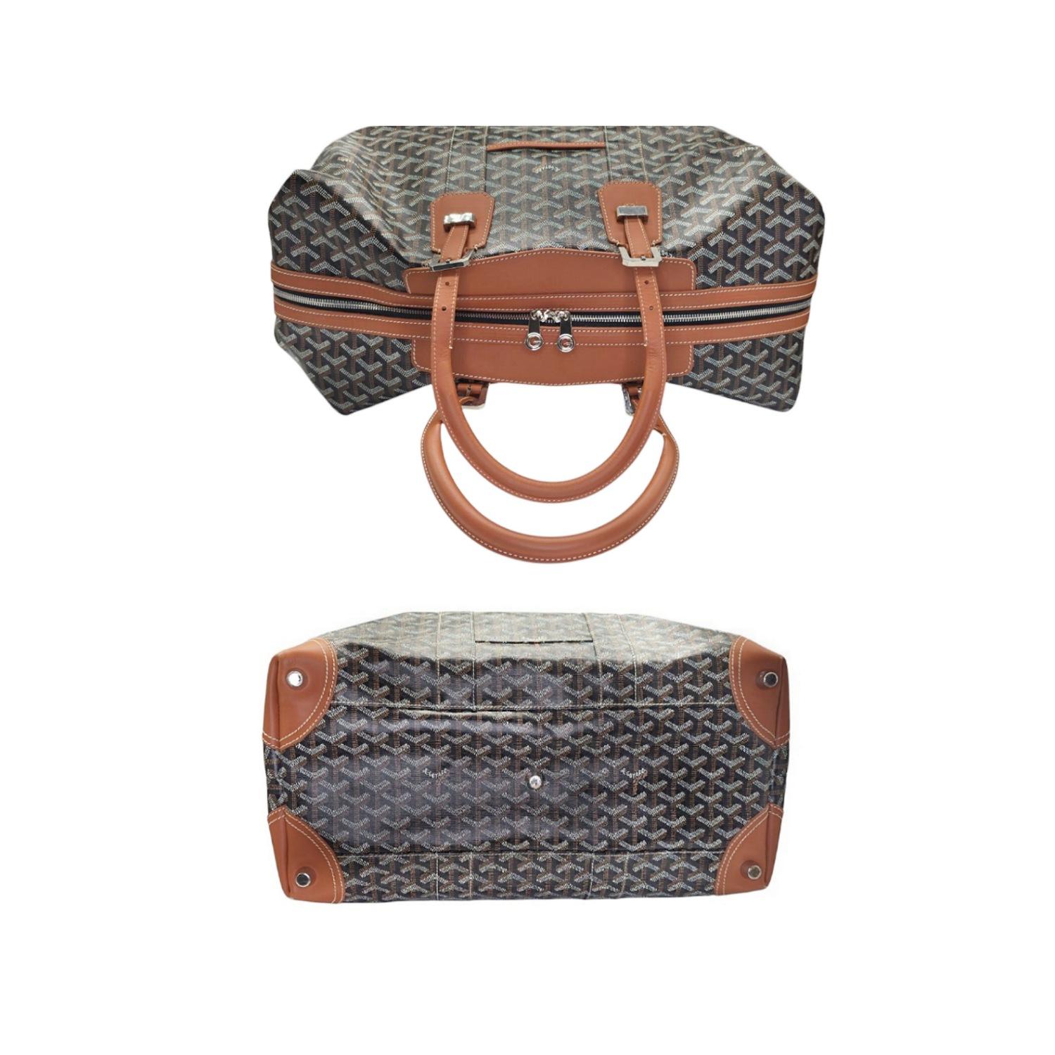 Goyard Goyardine 2019 Boeing 45 Weekender Bag For Sale 1
