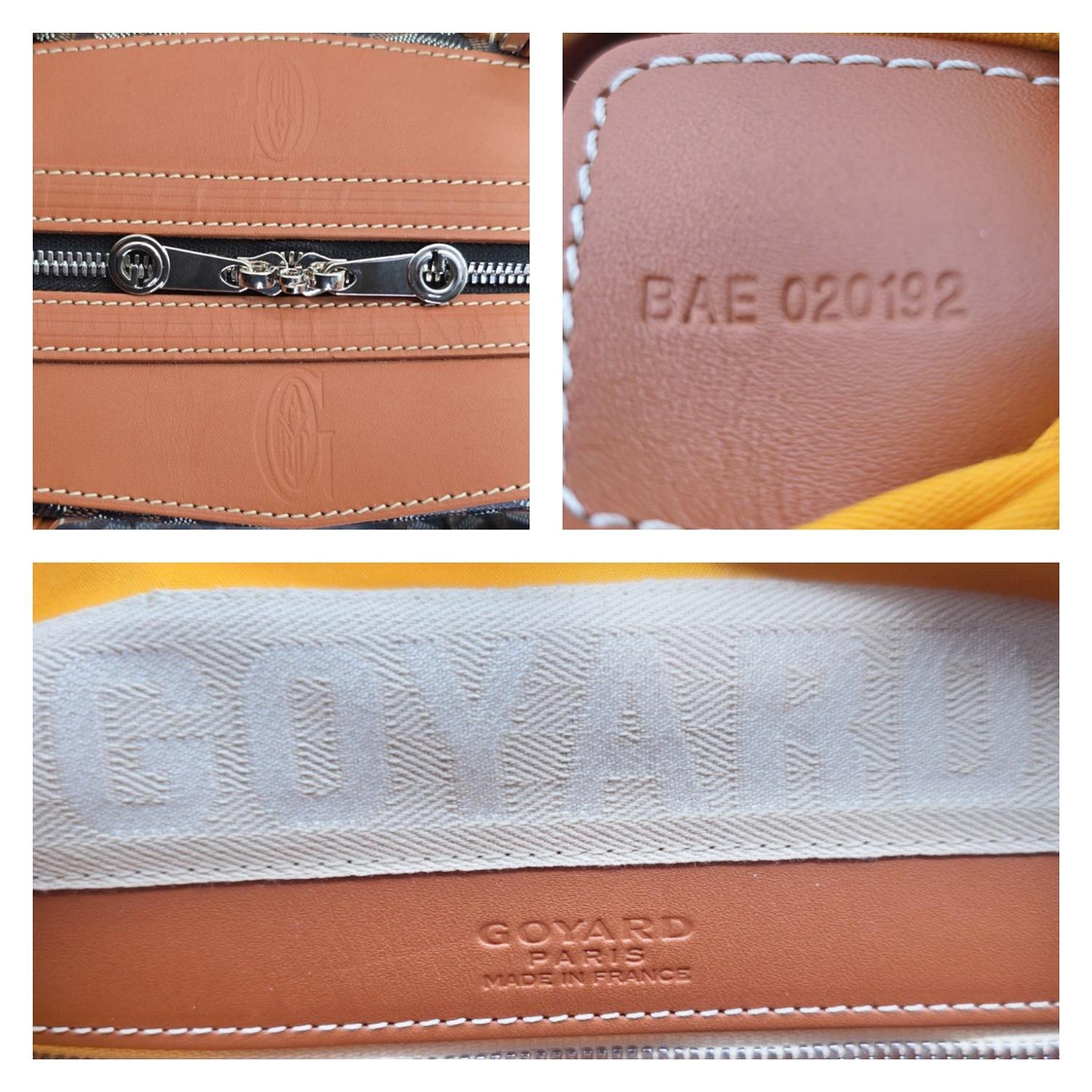Goyard Goyardine 2019 Boeing 45 Weekender Bag For Sale 2