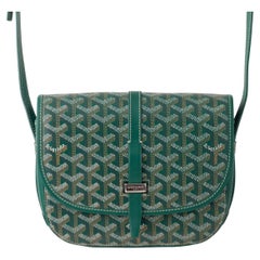 Goyard Goyardine Belvedere II Messenger PM Verde