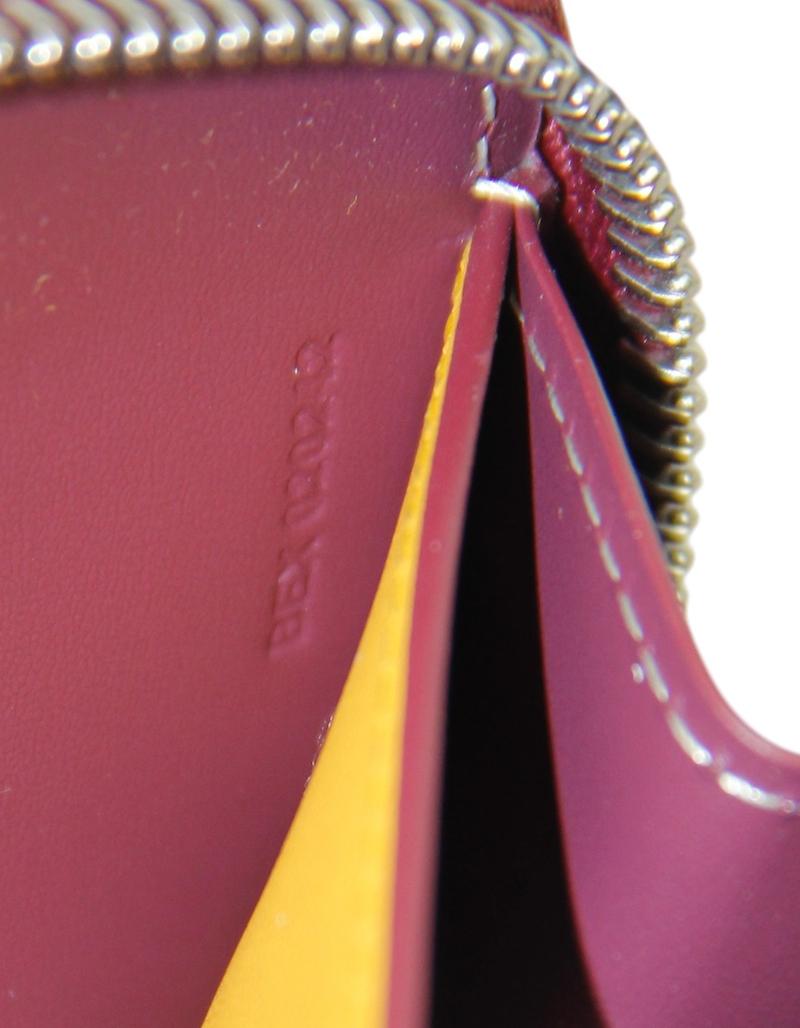 Goyard Goyardine Burgundy Matignon GM Wallet For Sale 2