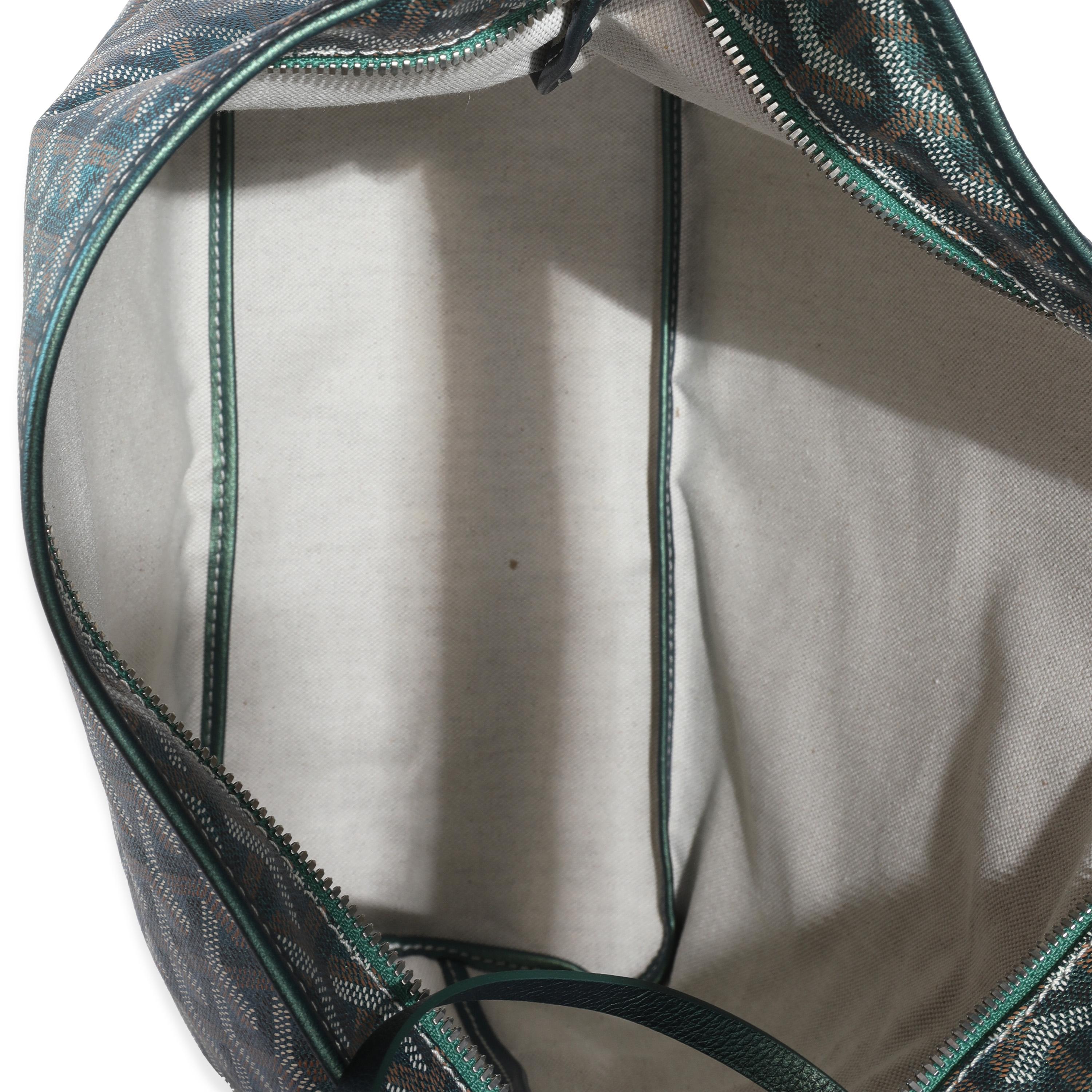 Goyard Goyardine Canvas Pearly Green Boheme PM For Sale 1