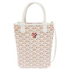 Goyard Goyardine Coated Canvas and Leather Poitiers Claire-Voie Tote