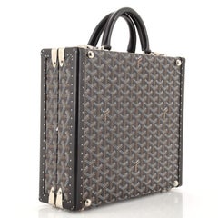 Goyard Goyardine Jewelry Box Coated Canvas and Leather
